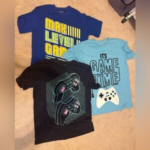 Children’s Place Video Game T-shirts (3), YXL, NWOT